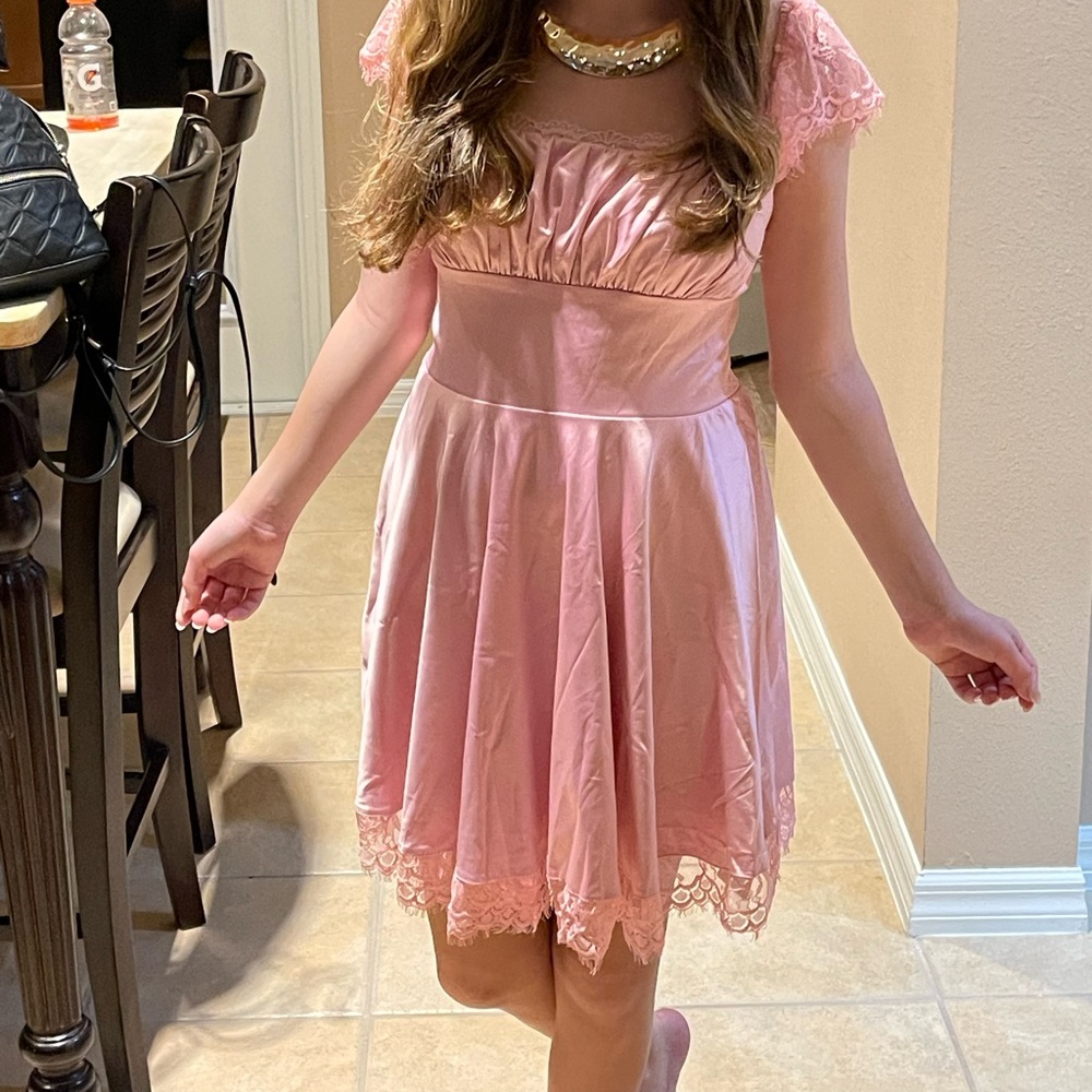 Beatiful cute pink dress